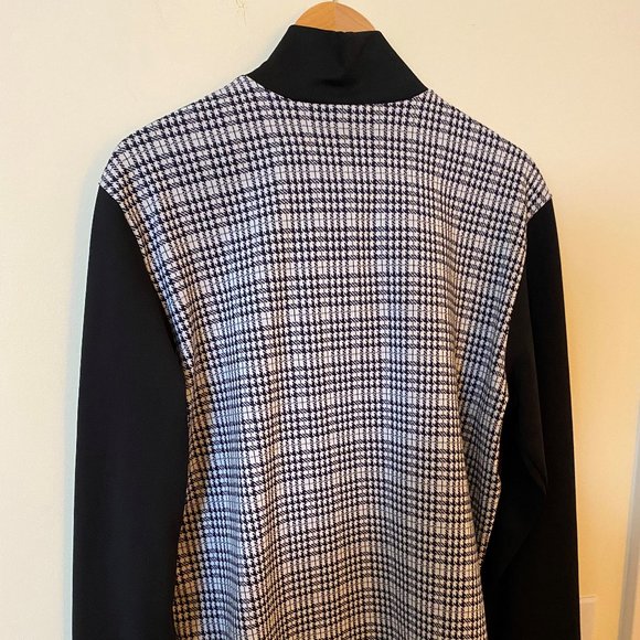 ALTON Glen Plaid Qtr Zip Performance Pullover - Picture 3 of 7